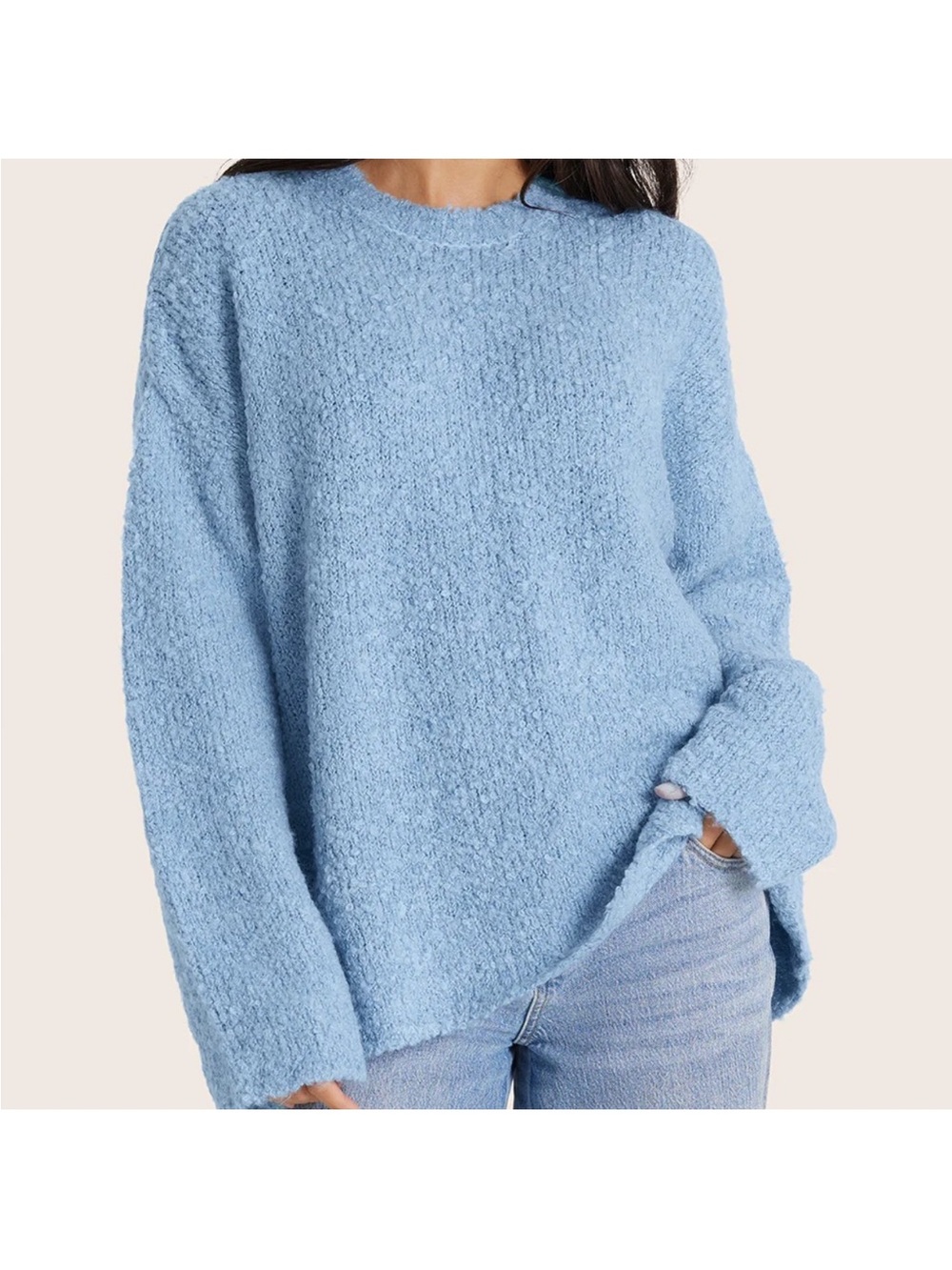 Set Active Boucle Sweater XL